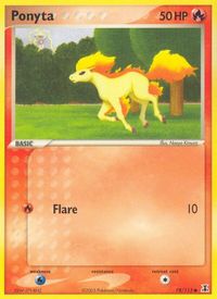 Ponyta — EX Delta Species