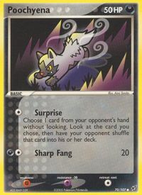 Poochyena — EX Deoxys