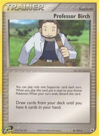 Professor Birch — EX Ruby and Sapphire