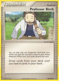 Professor Birch — EX Emerald