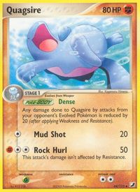 Quagsire — EX Unseen Forces