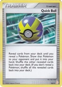 Quick Ball — DP Trainer Kit: Manaphy & Lucario