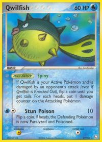 Qwilfish — EX Team Rocket Returns