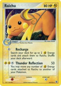 Raichu — EX FireRed & LeafGreen