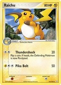 Raichu — EX Holon Phantoms
