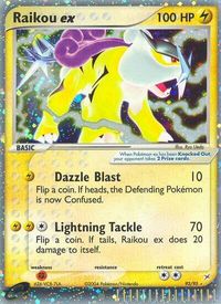 Raikou ex — EX Team Magma vs Team Aqua