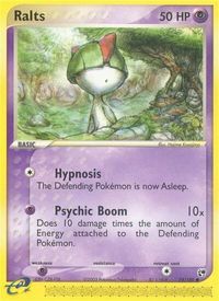 Ralts — EX Sandstorm