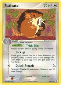 Raticate — EX FireRed & LeafGreen
