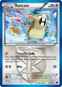Raticate (Team Plasma) — Plasma Freeze