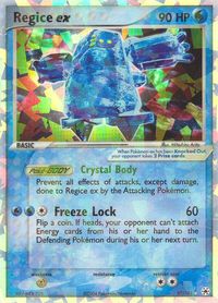 Regice ex — EX Hidden Legends