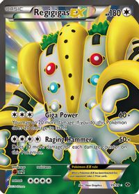 Regigigas EX (99 Full Art) — Next Destinies