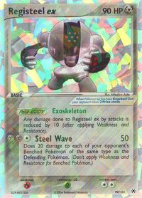 Registeel ex — EX Hidden Legends