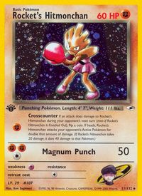 Rocket's Hitmonchan — Gym Heroes