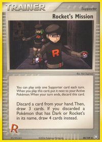 Rocket's Mission — EX Team Rocket Returns