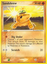 Sandshrew — EX Delta Species