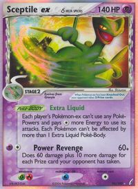 Sceptile ex (Delta Species) — EX Crystal Guardians