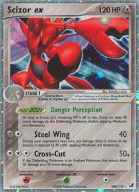 Scizor ex — EX Unseen Forces