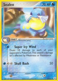 Sealeo — EX Hidden Legends