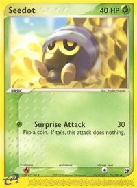 Seedot - 76/100 — EX Sandstorm