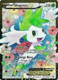 Shaymin EX (Full Art) — Legendary Treasures: Radiant Collection