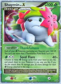 Shaymin Lv.X (Land Forme) — Platinum