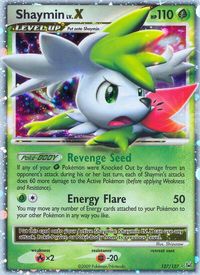 Shaymin Lv.X (Sky Forme) — Platinum