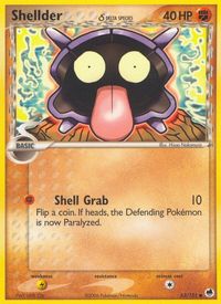 Shellder (Delta Species) — Dragon Frontiers