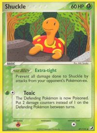 Shuckle — EX Unseen Forces