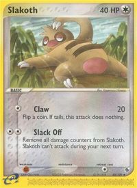 Slakoth — EX Ruby and Sapphire