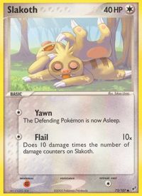 Slakoth — EX Deoxys