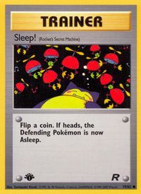 Sleep! (Rocket's Secret Machine) — Team Rocket