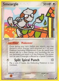 Smeargle — EX Unseen Forces