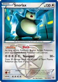 Snorlax (Team Plasma) — Plasma Storm
