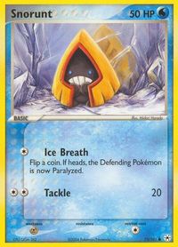 Snorunt — EX Hidden Legends