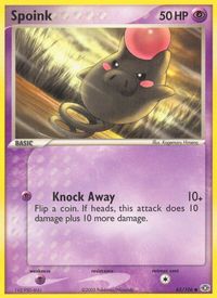 Spoink - 065/106 — EX Emerald