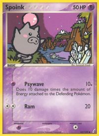 Spoink — EX Crystal Guardians