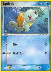 Squirtle - 063/100 — EX Crystal Guardians