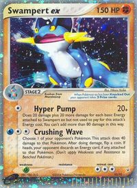 Swampert ex — EX Team Magma vs Team Aqua