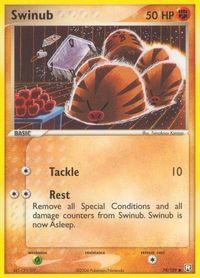 Swinub — EX Team Rocket Returns