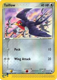 Taillow — EX Ruby and Sapphire