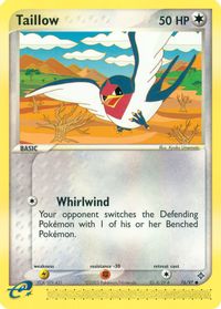 Taillow — EX Dragon