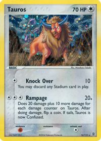 Tauros — EX FireRed & LeafGreen