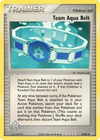 Team Aqua Belt — EX Team Magma vs Team Aqua