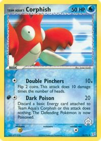 Team Aqua's Corphish - 26/95 — EX Team Magma vs Team Aqua