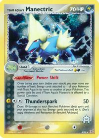 Team Aqua's Manectric - 4/95 — EX Team Magma vs Team Aqua