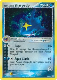 Team Aqua's Sharpedo - 5/95 — EX Team Magma vs Team Aqua