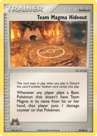 Team Magma Hideout — EX Team Magma vs Team Aqua