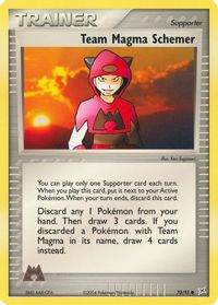 Team Magma Schemer — EX Team Magma vs Team Aqua
