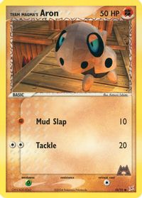 Team Magma's Aron - 58/95 — EX Team Magma vs Team Aqua