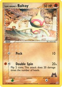 Team Magma's Baltoy - 60/95 — EX Team Magma vs Team Aqua